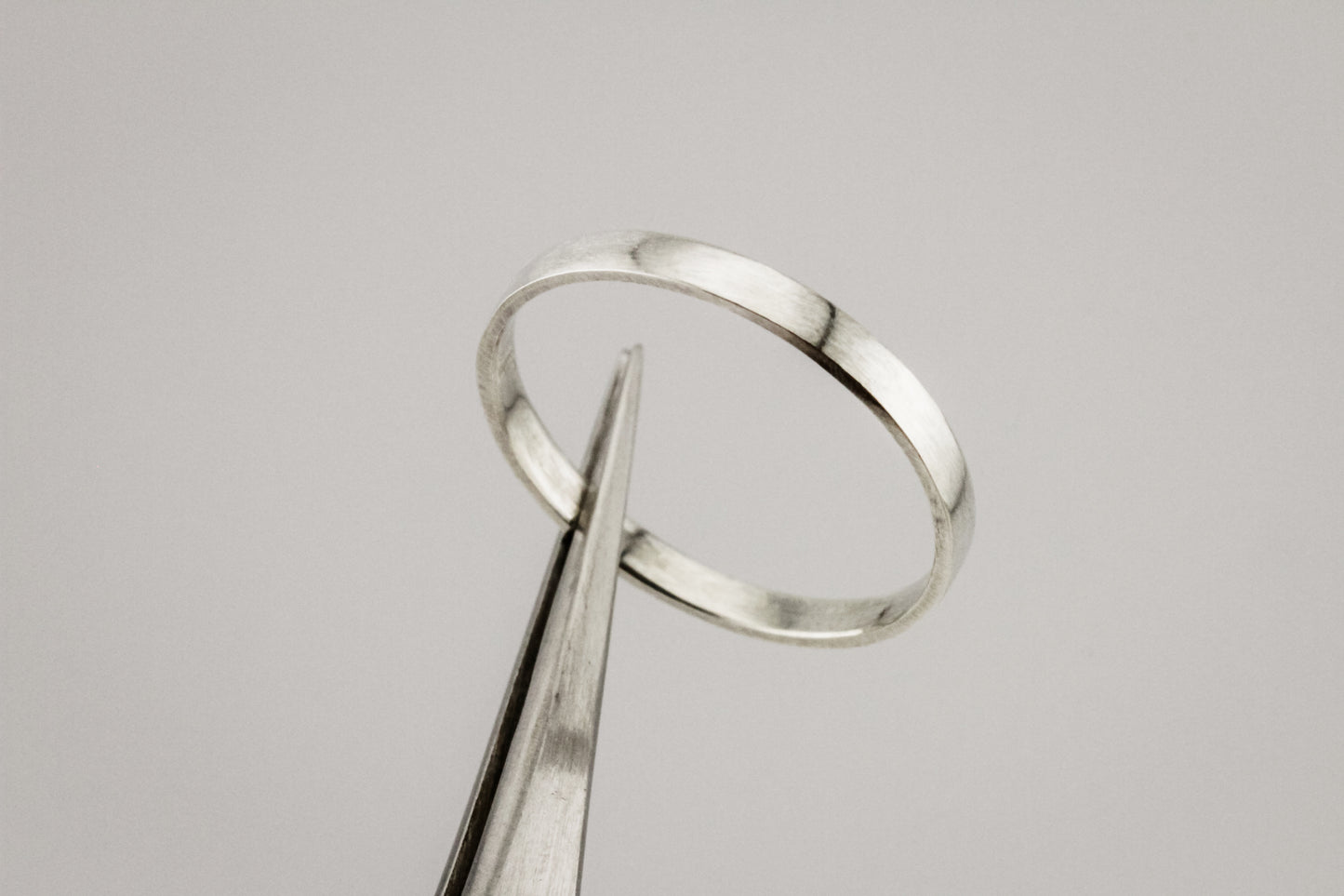 Ring, Minimalist 2mm Sterling Silver Stacking Ring