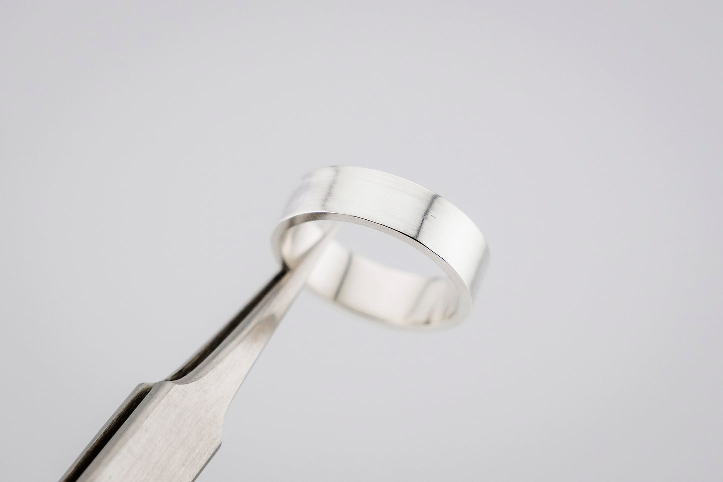 Ring, Wide 6mm Sterling Silver Statement Ring