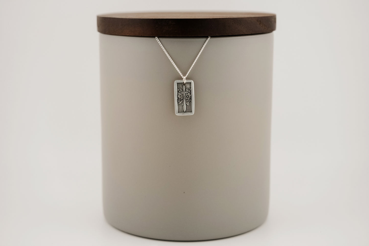 Necklace, Engraved Sword 1 Necklace (Medium)