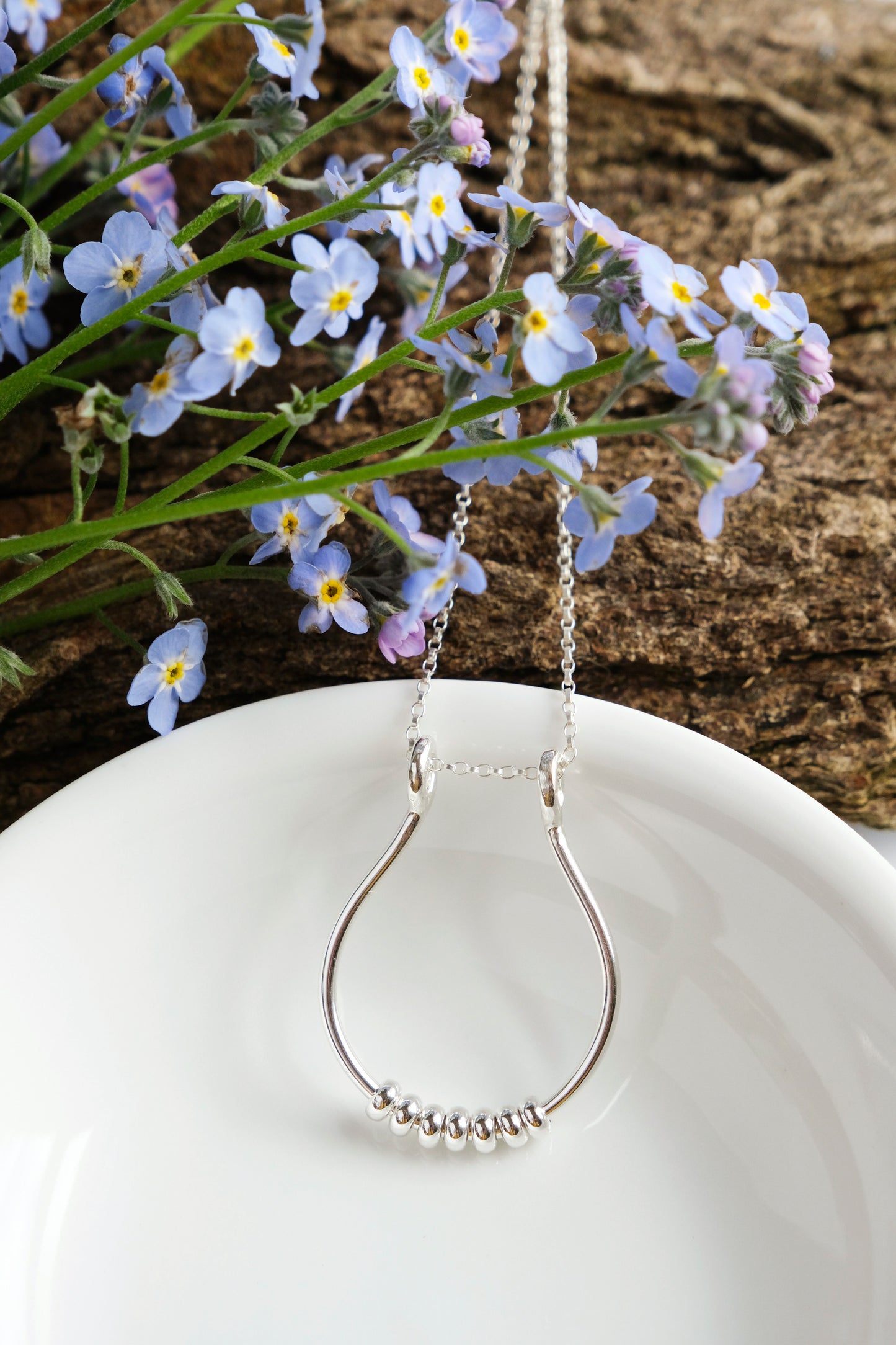 Necklace, Ring Keeper Fidget Necklace