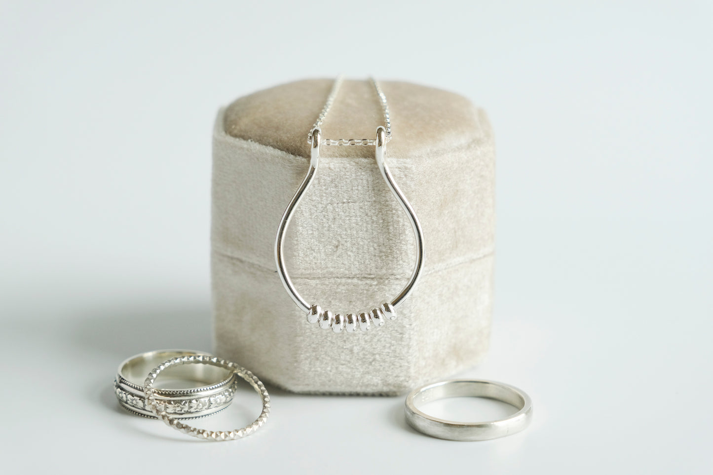Necklace, Ring Keeper Fidget Necklace