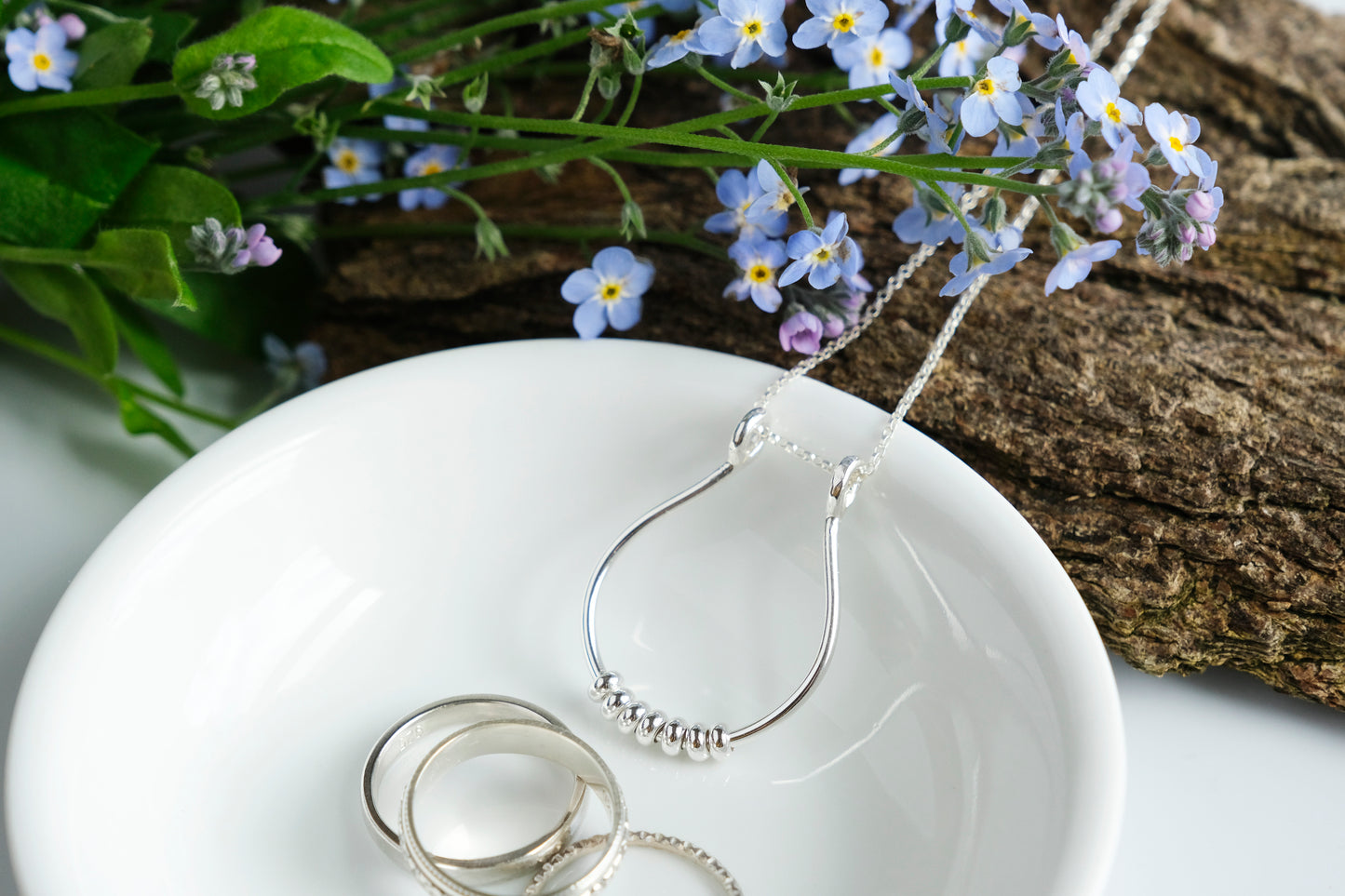 Necklace, Ring Keeper Fidget Necklace