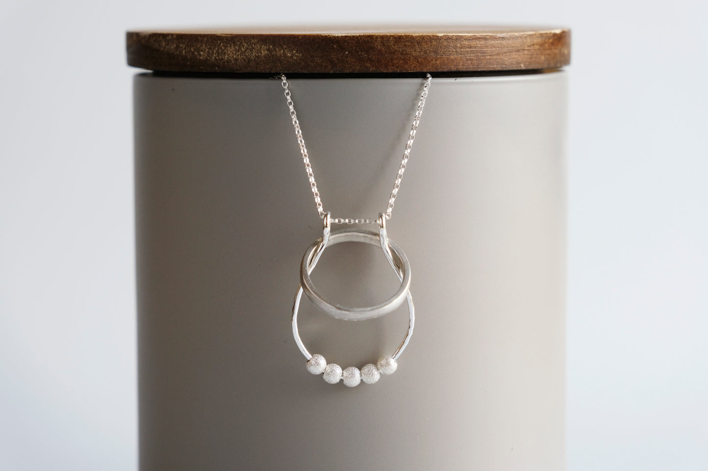 Necklace, Ring Keeper Stardust Fidget Necklace