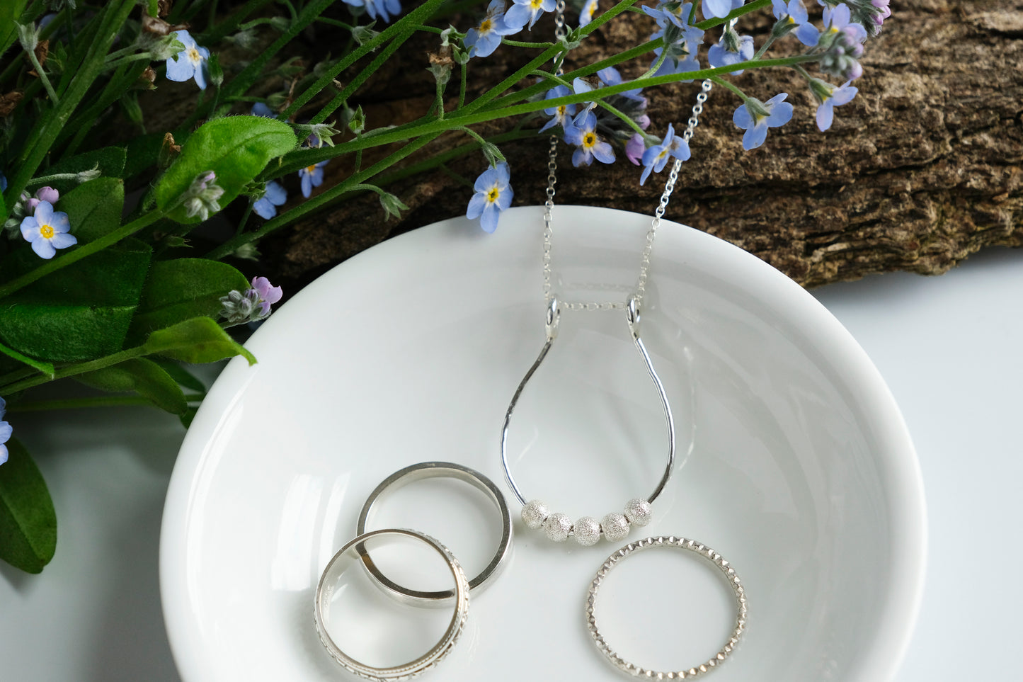 Necklace, Ring Keeper Stardust Fidget Necklace