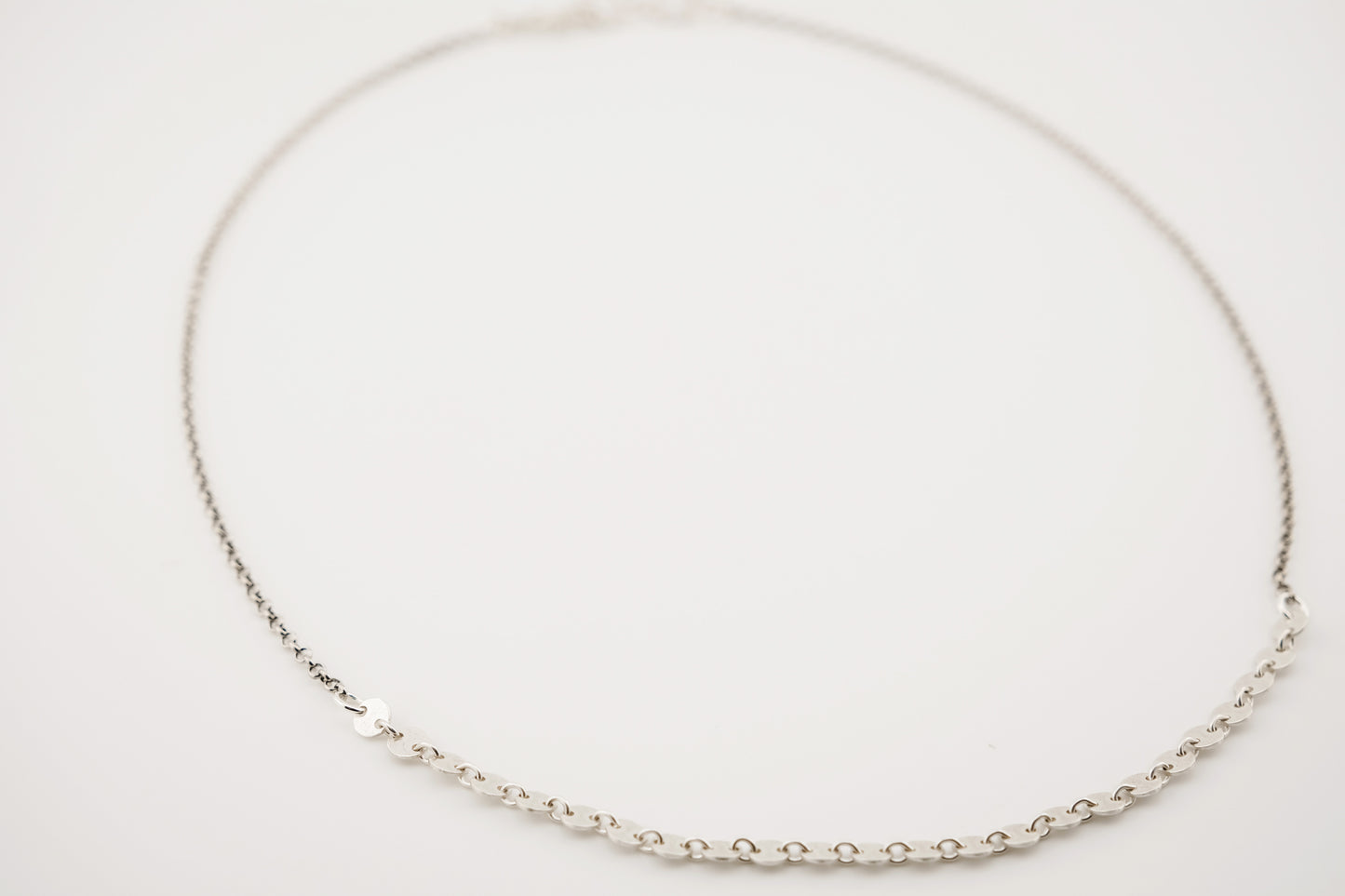 Necklace, Sequin and Rolo Chain Necklace (Variations)