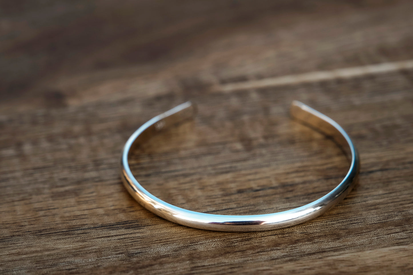 Bracelet, Sterling Silver "Shine" Cuff