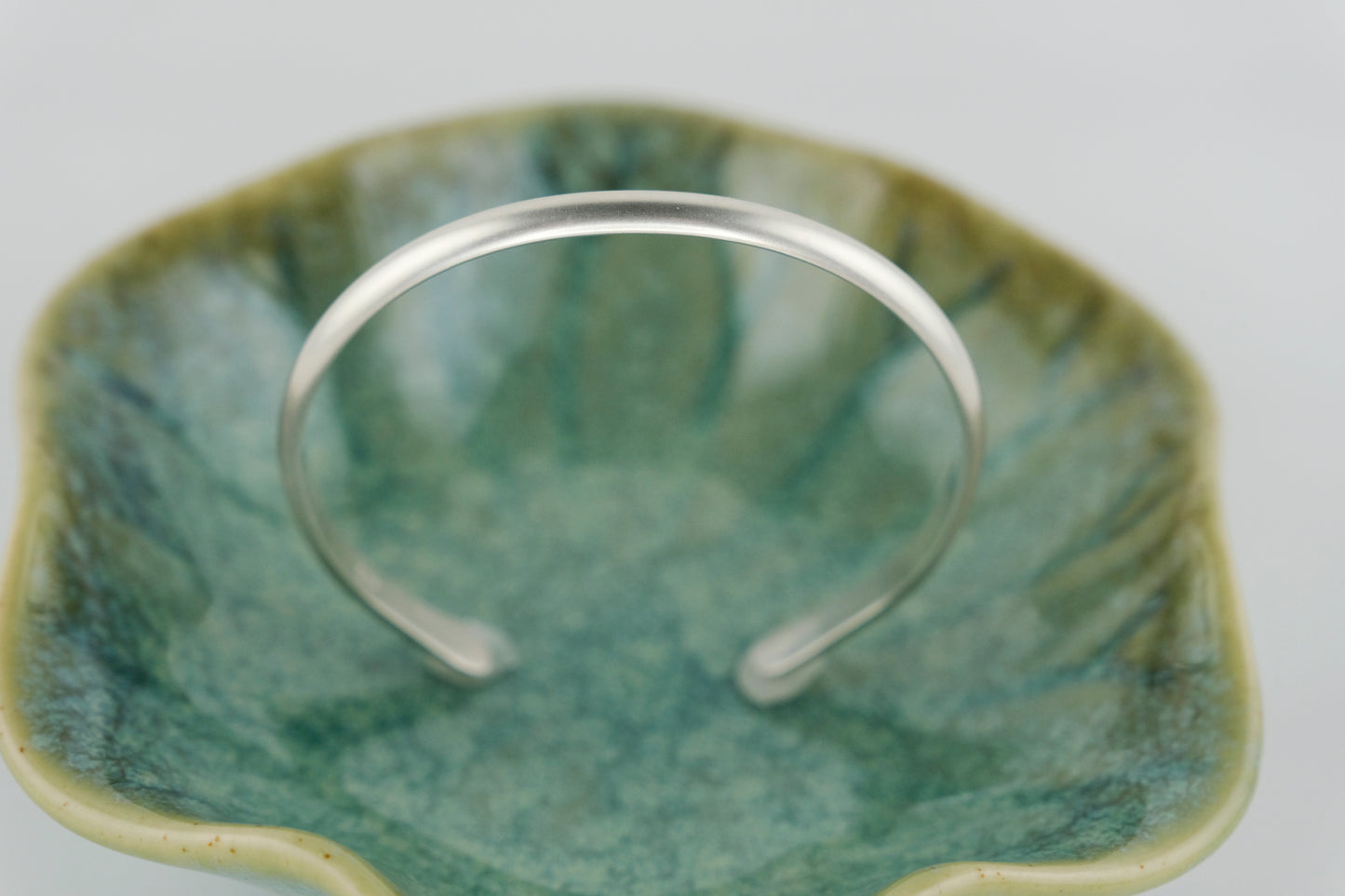 Bracelet, Sterling Silver "Shine" Cuff