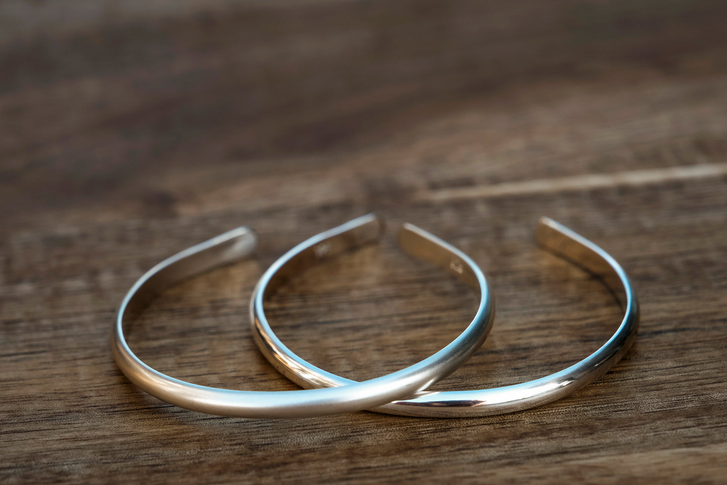 Bracelet, Sterling Silver "Shine" Cuff