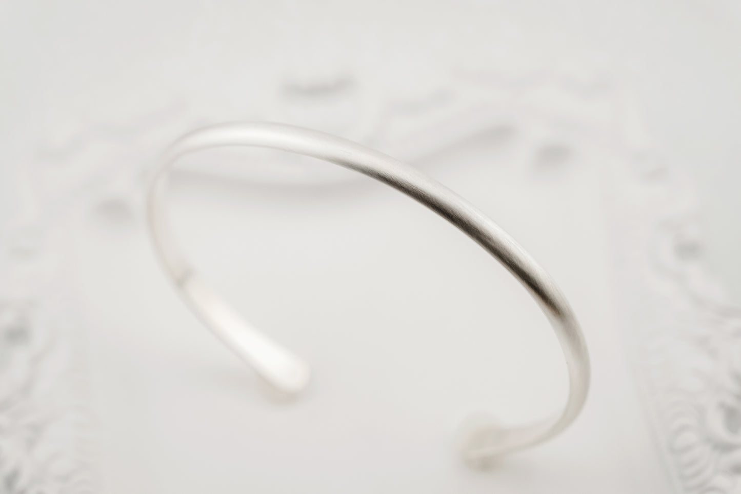 Bracelet, Sterling Silver "Shine" Cuff