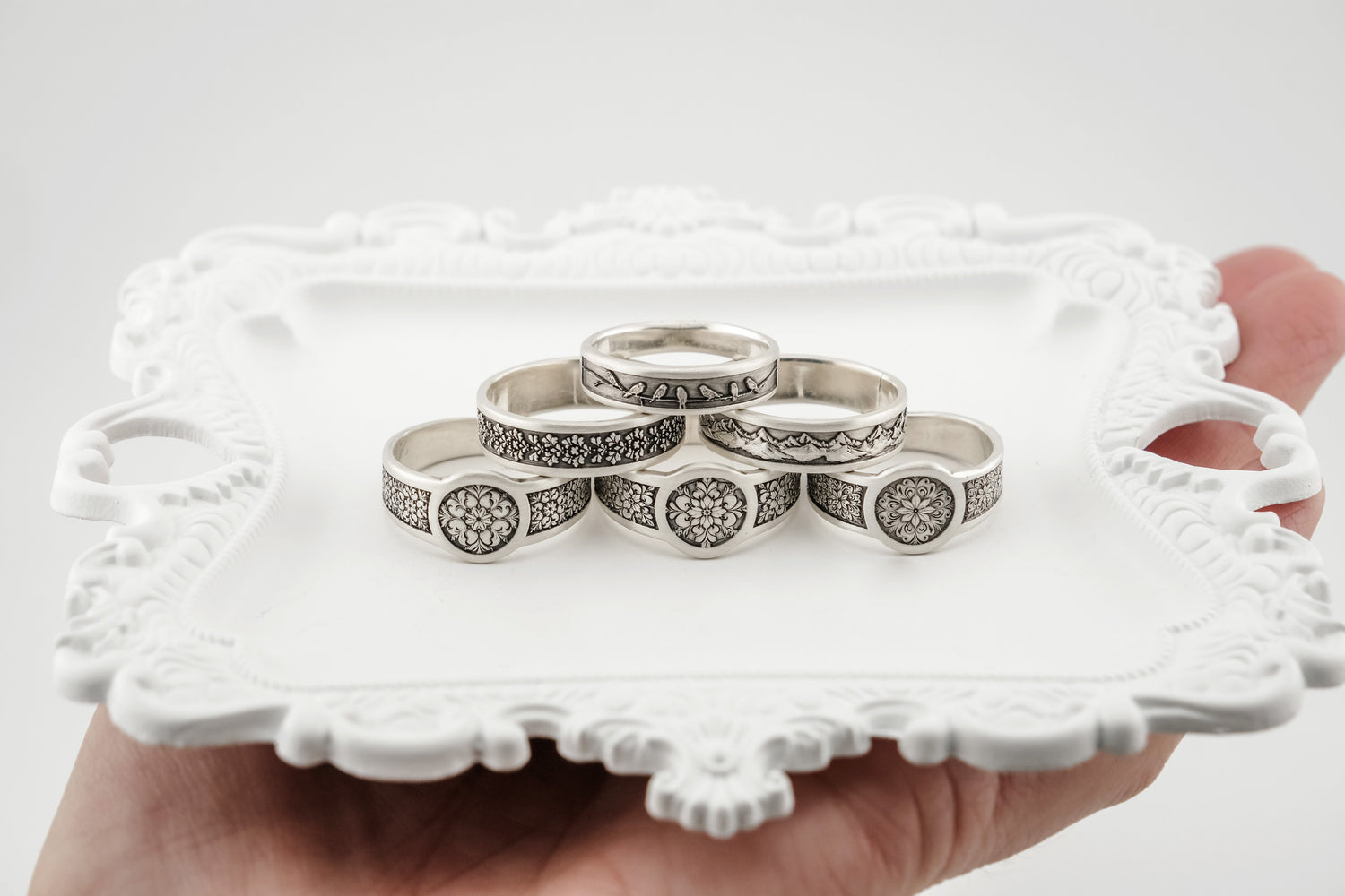 Rings, Engraved Collection