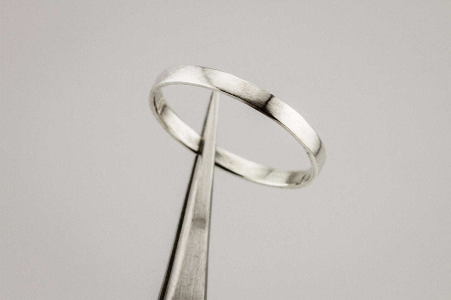 Ring, Beautifully Simple Sterling Silver Stacking Ring