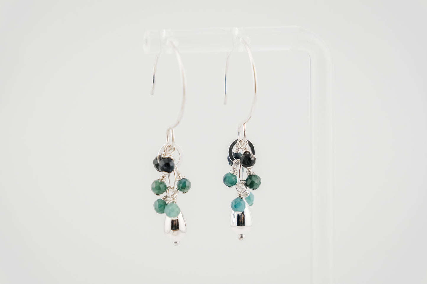 Earrings, "Confetti" gemstone earrings (multiple colors available)