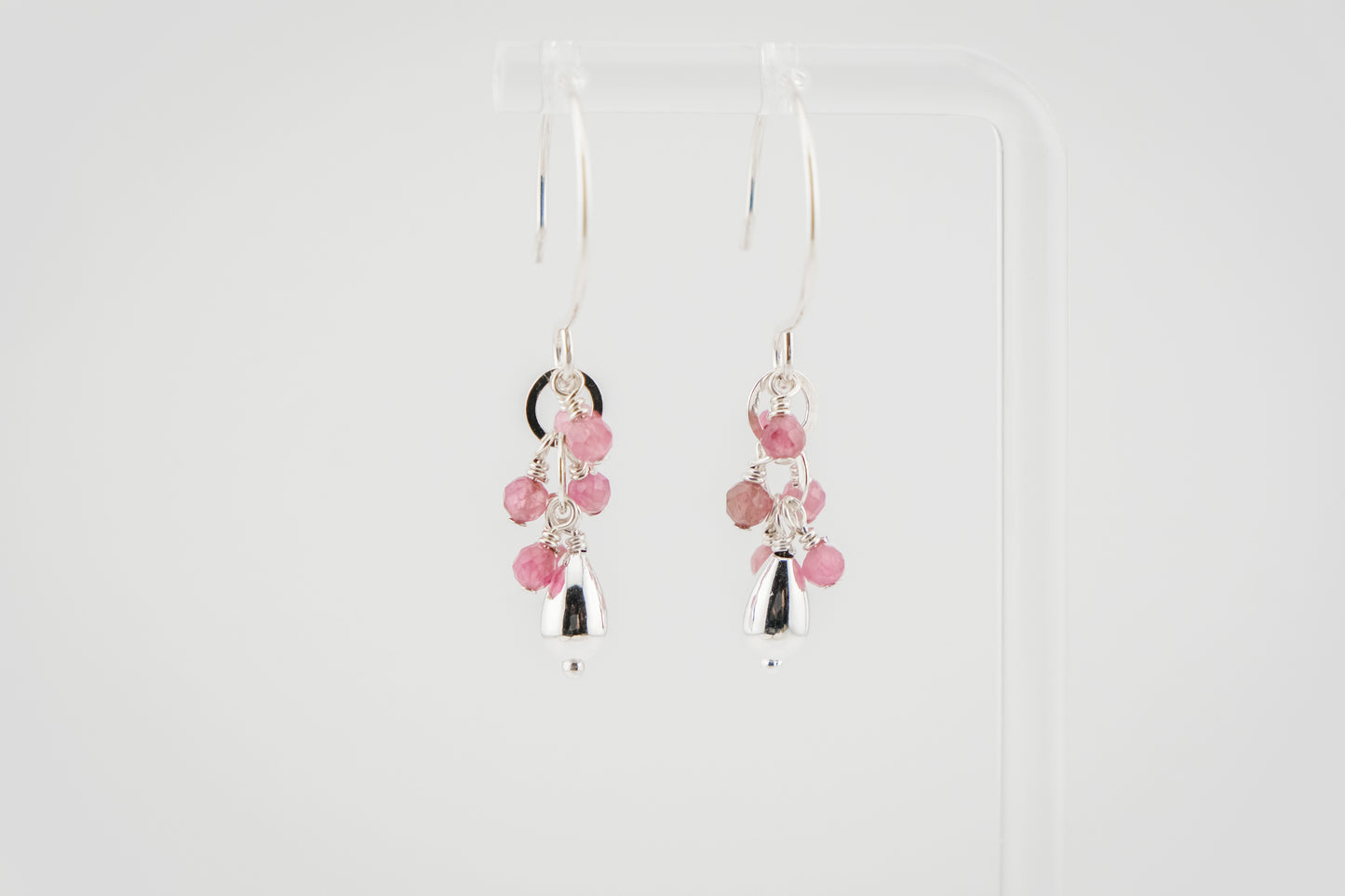 Earrings, "Confetti" gemstone earrings (multiple colors available)