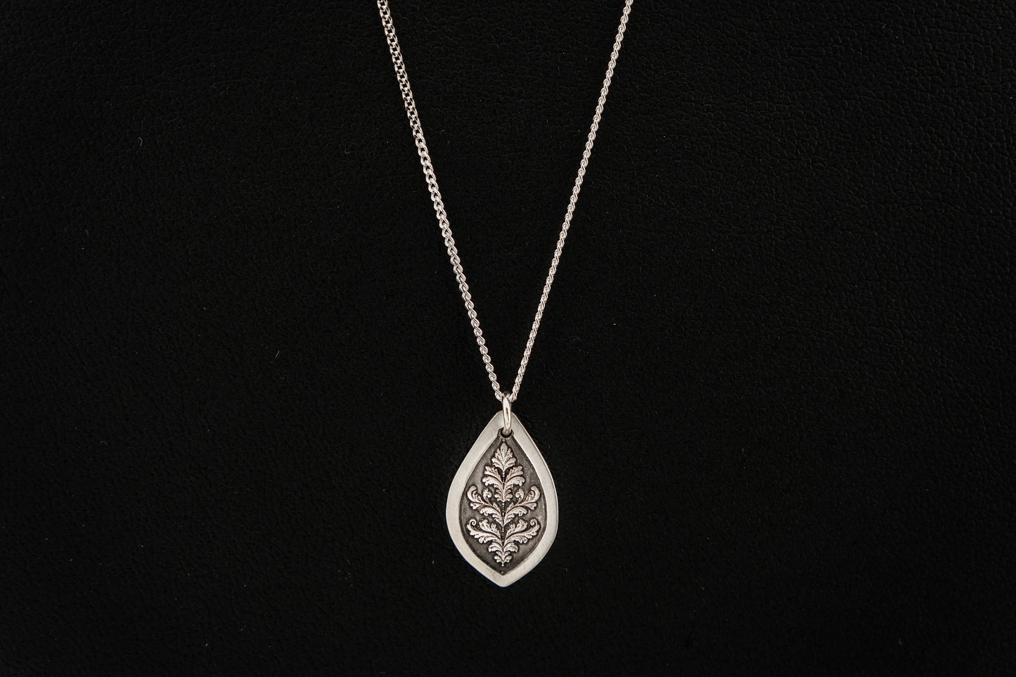 Necklace, Engraved Baroque Necklace