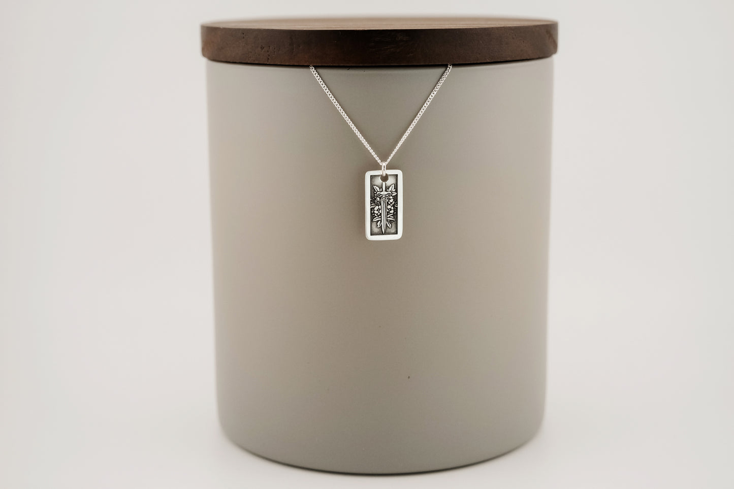 Necklace, Engraved Sword 2 Necklace (Medium)