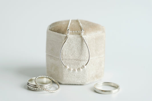 Necklace, Ring Keeper Stardust Fidget Necklace